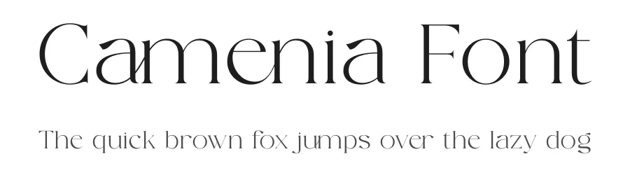 Camenia Font by SURATMI — Decorative Font