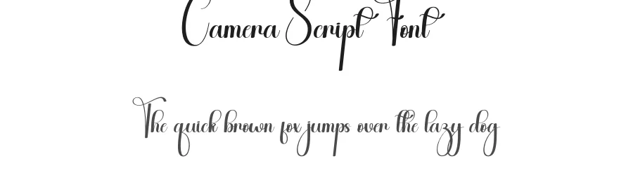 Camera Script Font by andikastudio — Script Handwritten Font