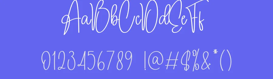 Camilla Calligraph Script Font by creativeletter — Script Handwritten Font — thumbnail 3