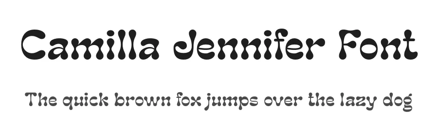 Camilla Jennifer Font by grezlinestudio — Decorative Font