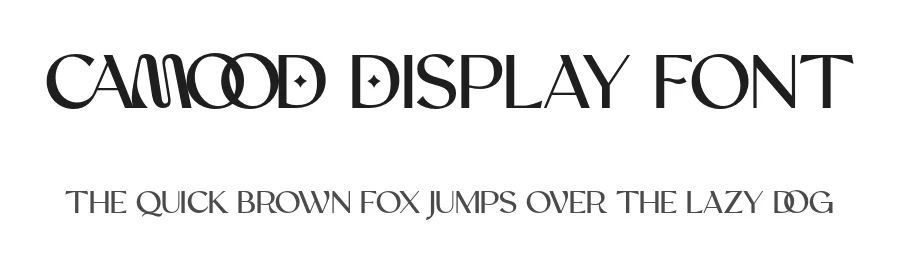 Camood Display Font by fontcade — Decorative Font