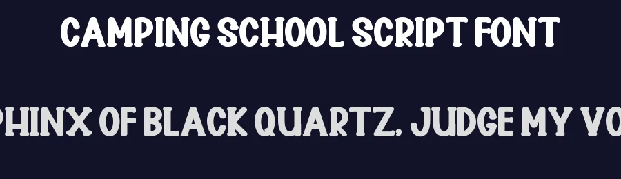 Camping School Script Font by inermediaSTUDIO — Display Font — thumbnail 2