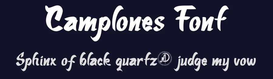 Camplones Font by Anton septiawan — Display Font — thumbnail 2