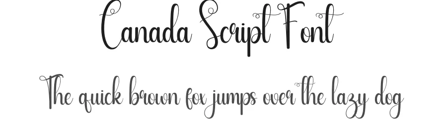 Canada Script Font by andikastudio — Script Handwritten Font