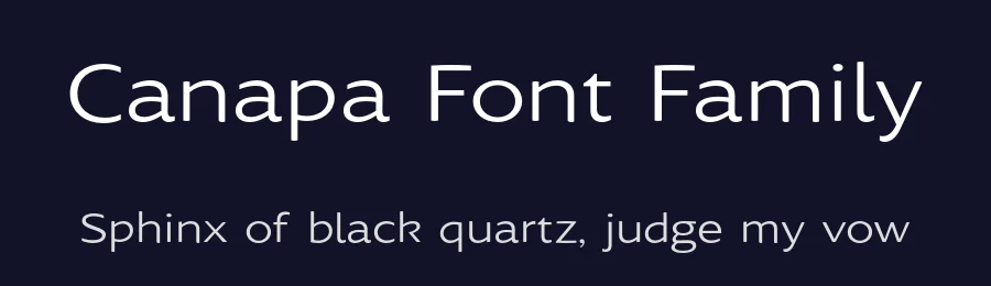 Canapa Font Family by Serebryakov — Decorative Font — thumbnail 2