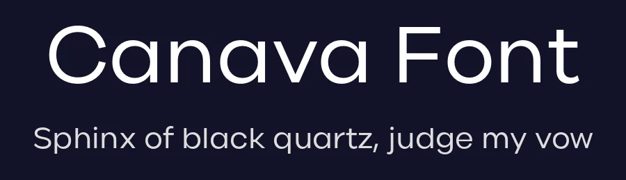 Canava Font by Arodora Type — Sans Serif Font — thumbnail 2