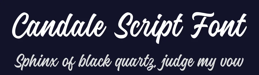 Candale Script Font by Suby Studio — Script Handwritten Font — thumbnail 2