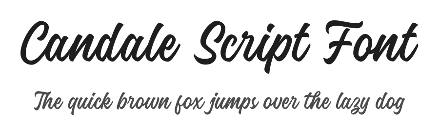 Candale Script Font by Suby Studio — Script Handwritten Font
