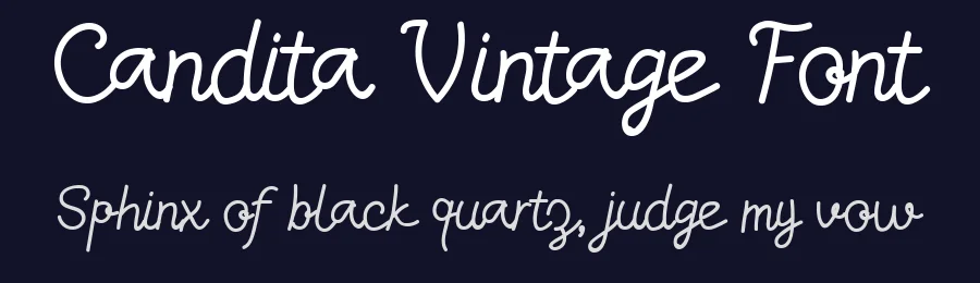 Candita Vintage Font by Bellinghamtype Foundry — Serif Font — thumbnail 2