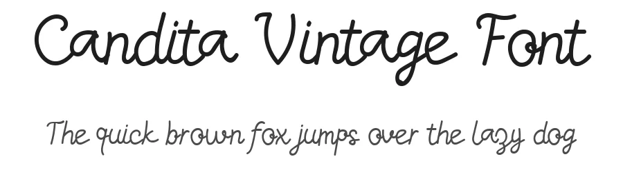Candita Vintage Font by Bellinghamtype Foundry — Serif Font
