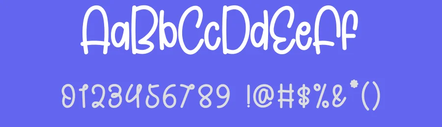 Candles Valentine Display Font by andikastudio — Display Font — thumbnail 3