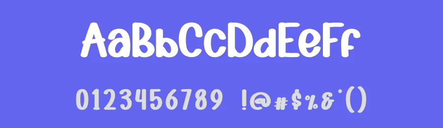 Candy Bulky Display Font by creativeletter — Display Font — thumbnail 3