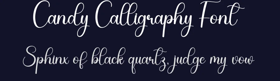 Candy Calligraphy Font by andikastudio — Script Handwritten Font — thumbnail 2
