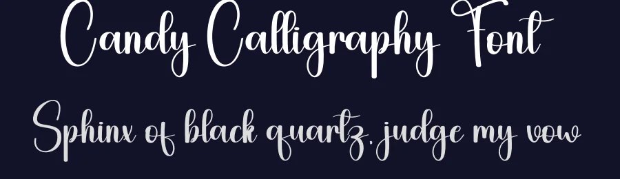 Candy Calligraphy Font by andikastudio — Script Handwritten Font — thumbnail 2