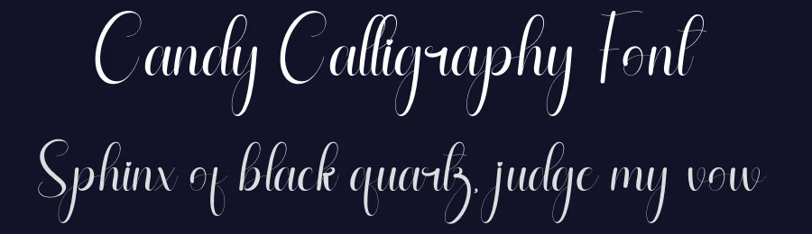 Candy Calligraphy Font by andikastudio — Script Handwritten Font — thumbnail 2