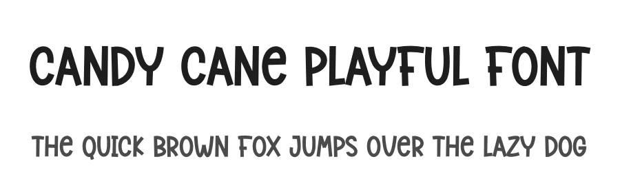Candy Cane Playful Font by creativeletter — Display Font