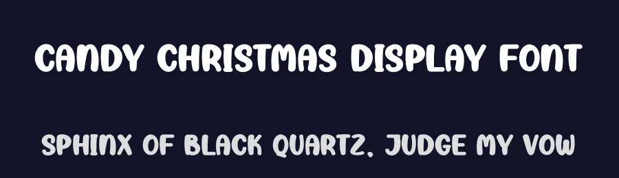 Candy Christmas Display Font by creativeletter — Script Handwritten Font — thumbnail 2