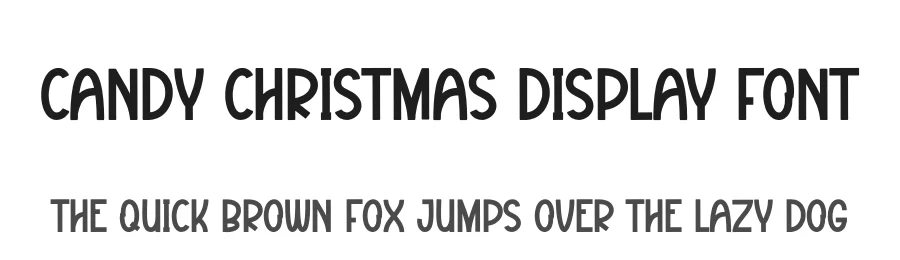 Candy Christmas Display Font by andikastudio — Display Font