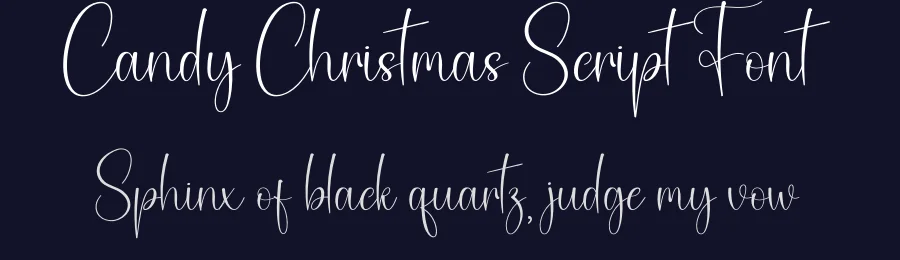 Candy Christmas Script Font by creativeletter — Script Handwritten Font — thumbnail 2