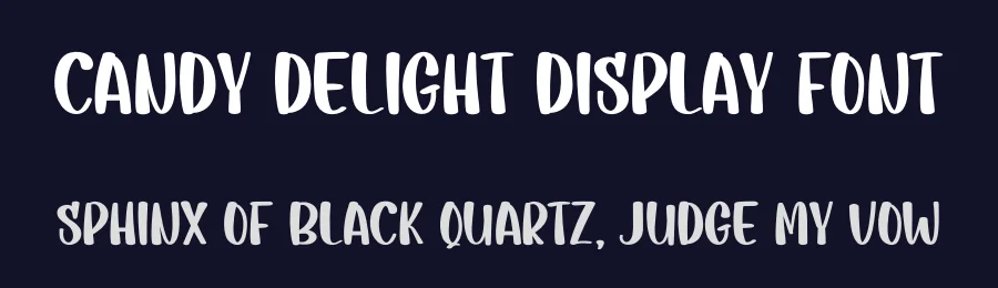 Candy Delight Display Font by inermediaSTUDIO — Display Font — thumbnail 2
