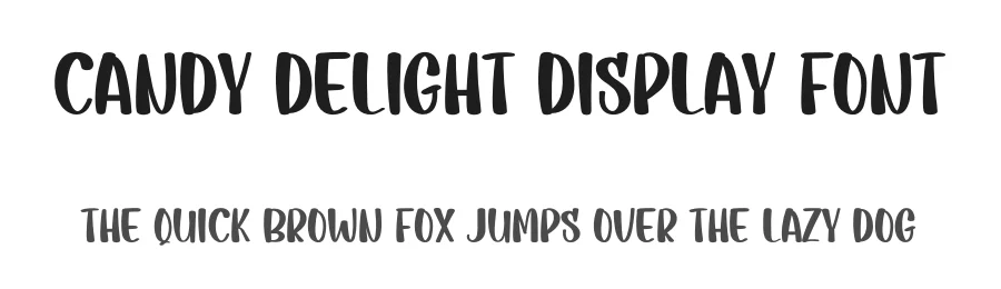 Candy Delight Display Font by inermediaSTUDIO — Display Font