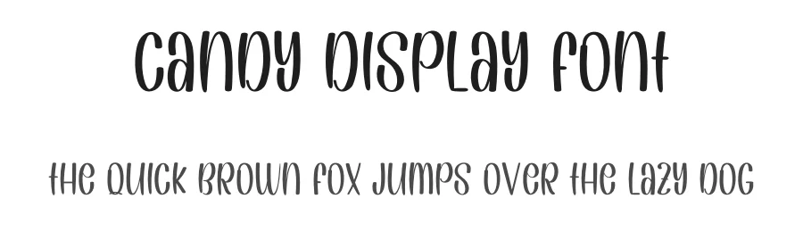 Candy Display Font by inermediaSTUDIO — Display Font