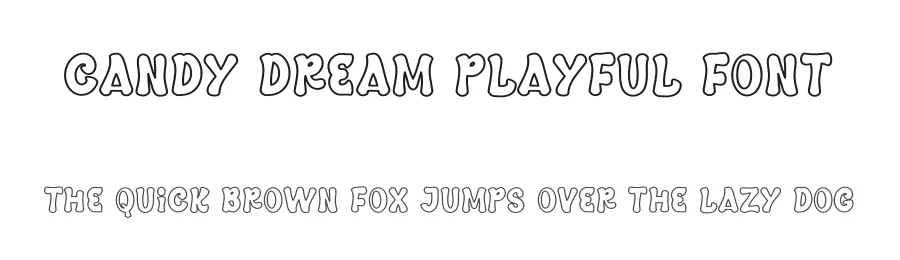Candy Dream Playful Font by freshtypeink — Display Font