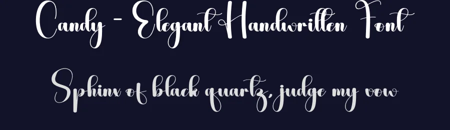 Candy – Elegant Handwritten Font by andikastudio — Script Handwritten Font — thumbnail 2