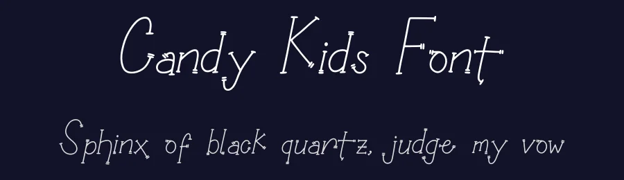 Candy Kids Font by Enigma Lettering Studio — Script Handwritten Font — thumbnail 2