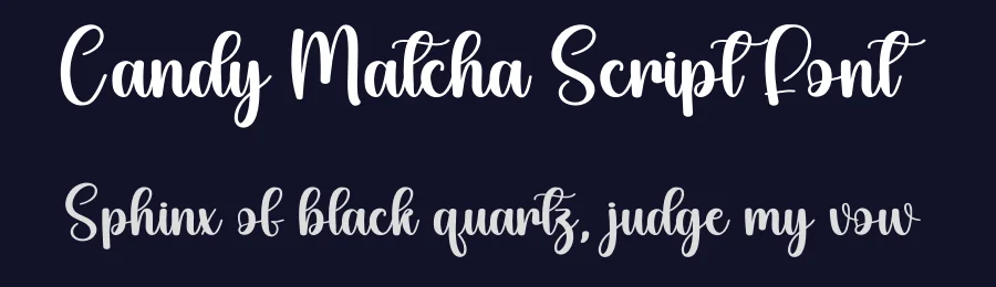 Candy Matcha Script Font by andikastudio — Script Handwritten Font — thumbnail 2