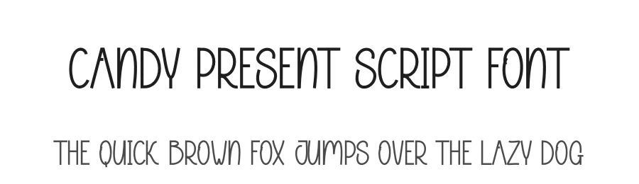Candy Present Script Font by andikastudio — Display Font