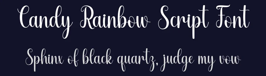 Candy Rainbow Script Font by DN Creative — Script Handwritten Font — thumbnail 2