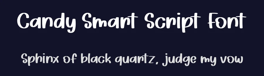Candy Smart Script Font by Craftedtype — Decorative Font — thumbnail 2