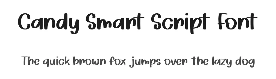 Candy Smart Script Font by Craftedtype — Decorative Font