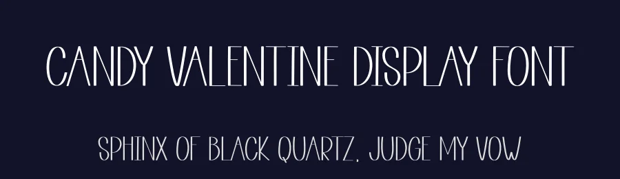 Candy Valentine Display Font by andikastudio — Display Font — thumbnail 2