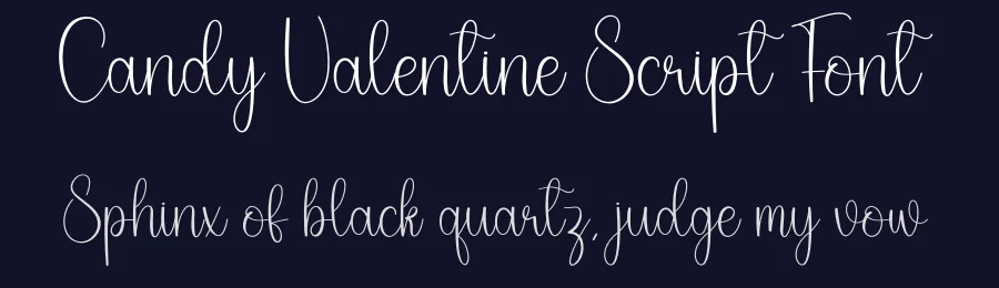 Candy Valentine Script Font by Kecimpring — Script Handwritten Font — thumbnail 2