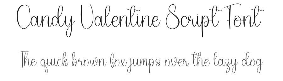 Candy Valentine Script Font by Kecimpring — Script Handwritten Font