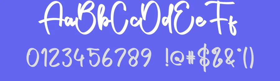 Candycute Script Font by creativeletter — Script Handwritten Font — thumbnail 3