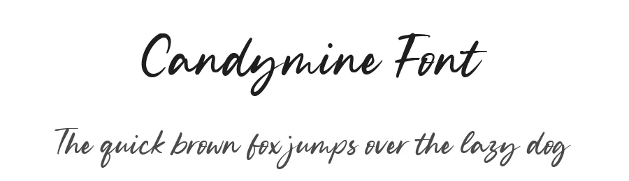 Candymine Font by metafontsy — Script Handwritten Font