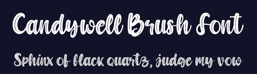 Candywell Brush Font by fontkong — Script Handwritten Font — thumbnail 2