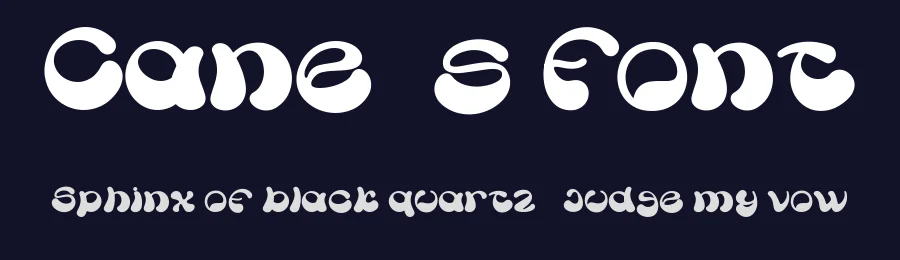Cane’s Font by Flawless And Co — Display Font — thumbnail 2