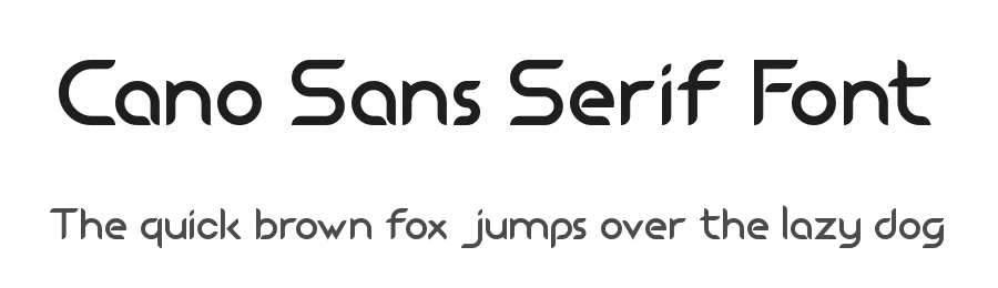 Cano Sans Serif Font by Sandylukee — Sans Serif Font