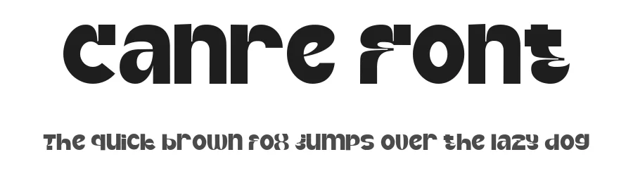 Canre Font by Muksal Creative — Display Font