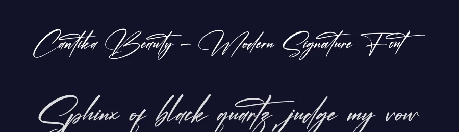 Cantika Beauty – Modern Signature Font by letternity — Script Handwritten Font — thumbnail 2