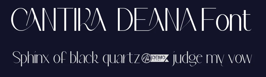 Cantika Deana Font by nihstudio — Display Font — thumbnail 2