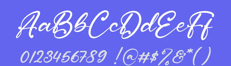 Cantika Sarah Script Font by glorytype — Script Handwritten Font — thumbnail 3