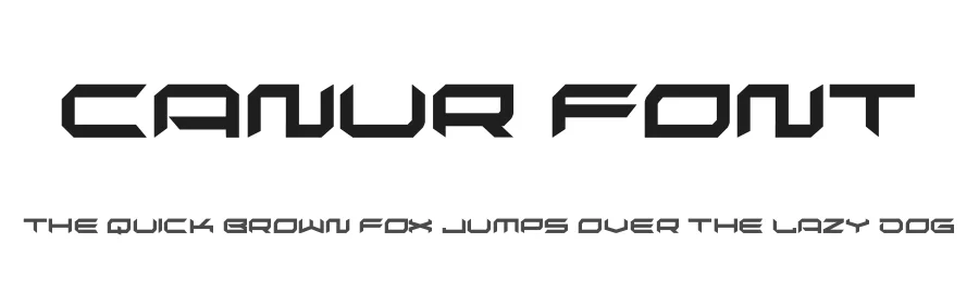 Canur Font by hayoyuka8 — Display Font