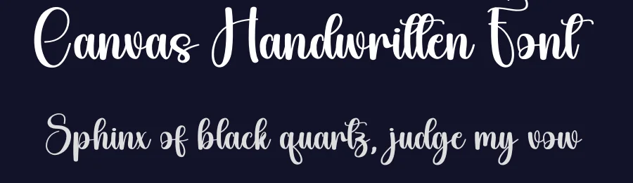 Canvas Handwritten Font by andikastudio — Script Handwritten Font — thumbnail 2