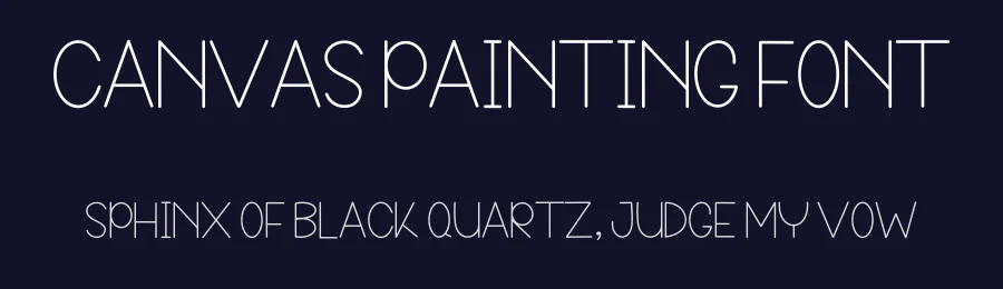 Canvas Painting Font by freshtypeink — Display Font — thumbnail 2