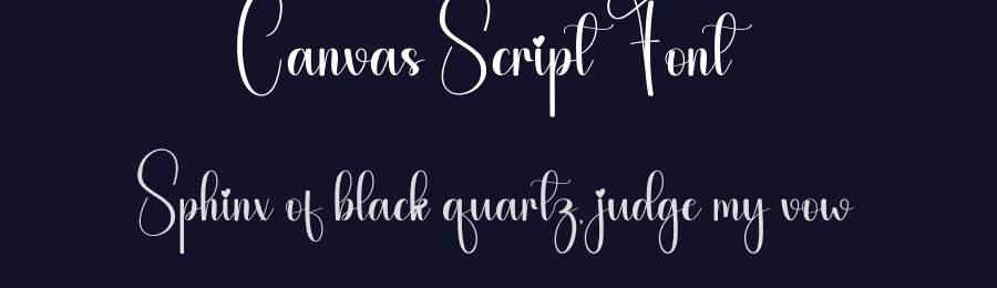 Canvas Script Font by andikastudio — Script Handwritten Font — thumbnail 2